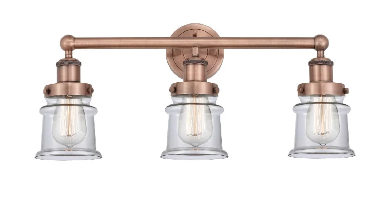 Durable Industrial Lighting for Harsh EnvironmentsEdison Three Light Bath Vanity