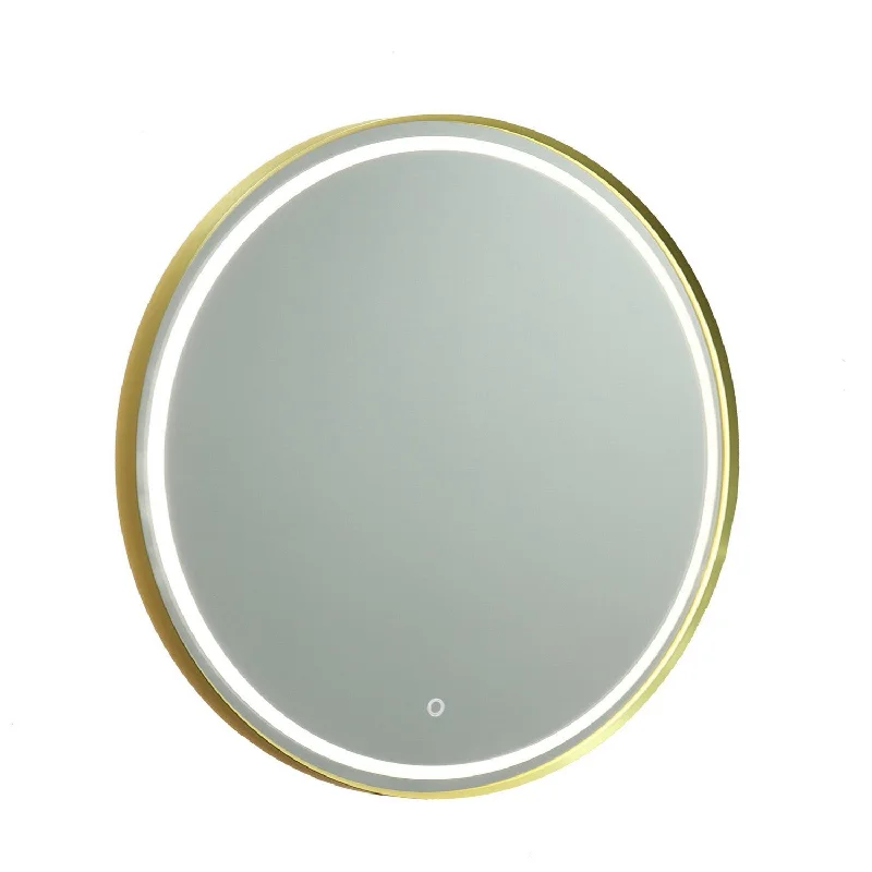 Track lighting with a decorative track designReflections Round Color Select LED Wall Mirror Track lighting with a decorative track designReflections Round Color Select LED Wall Mirror