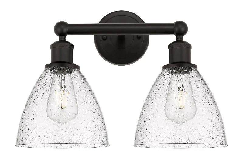 Industrial Exit Sign Lighting for Quick EvacuationEdison Two Light Bath Vanity