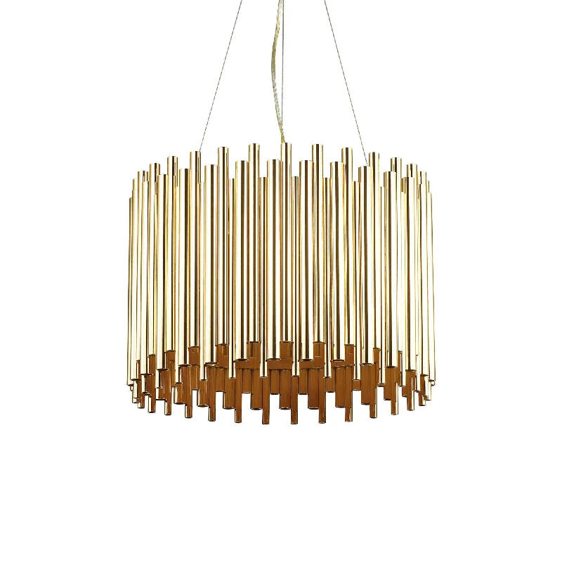 Track lighting for illuminating walkwaysPan Centre Ceiling Light - Gold Finish