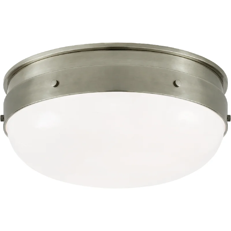Low - voltage track lighting for safetyHicks Small Flush Mount