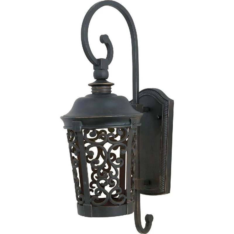 Industrial Exit Sign Lighting for Quick EvacuationWhisper Dark Sky LED 20 In. LED Outdoor Wall Light 420 Lumens 3000K Bronze