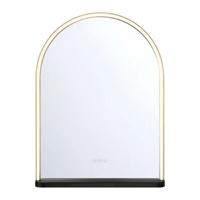 Track lighting for creating a focal pointSerin 24x32" LED Mirror