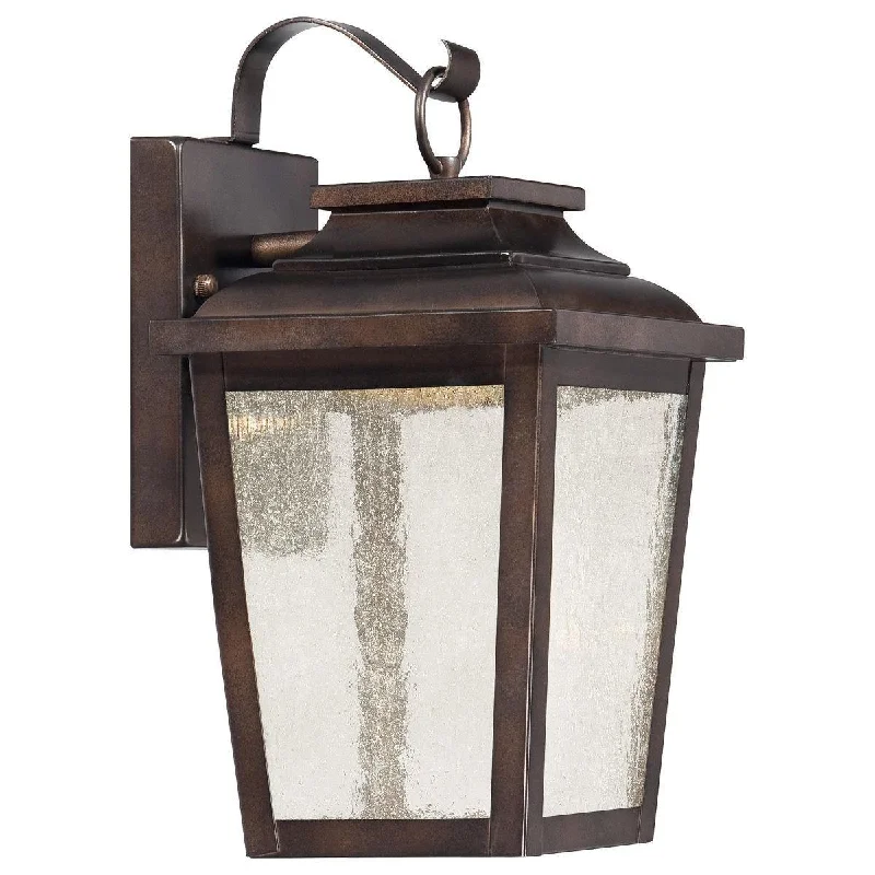 Industrial Flood Lighting for Outdoor Loading DocksIrvington Manor 12 in. LED Outdoor Wall Lantern Bronze Finish