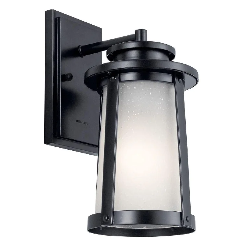 Waterproof Industrial Lighting for Wet AreasHarbor Bay 12 in. Outdoor Wall Sconce Black Finish