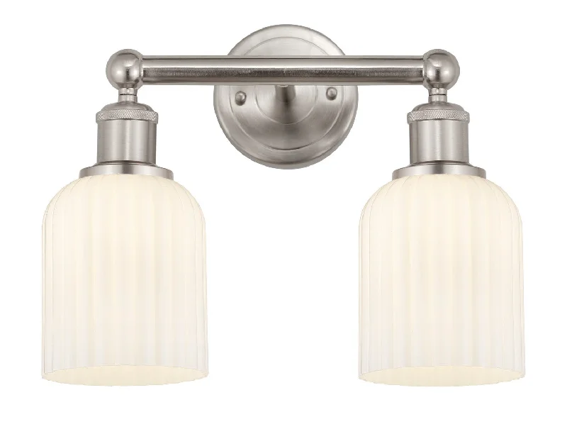 Waterproof Industrial Lighting for Wet AreasEdison Two Light Bath Vanity