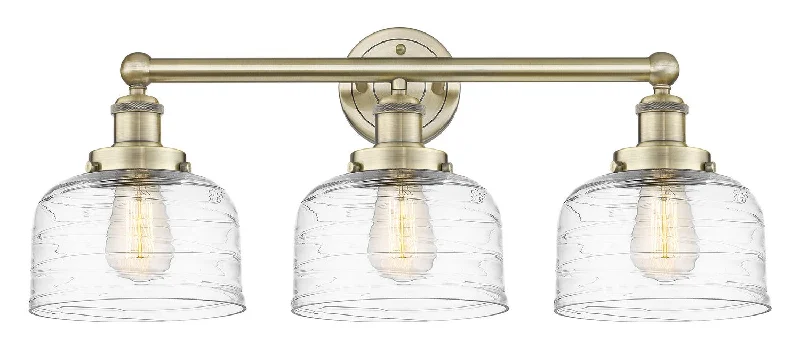 Shock - Resistant Industrial Lighting for Vibrating Machinery AreasEdison Three Light Bath Vanity