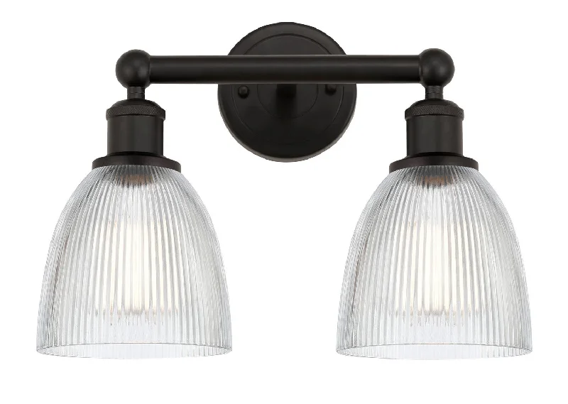 Industrial Exit Sign Lighting for Quick EvacuationEdison Two Light Bath Vanity