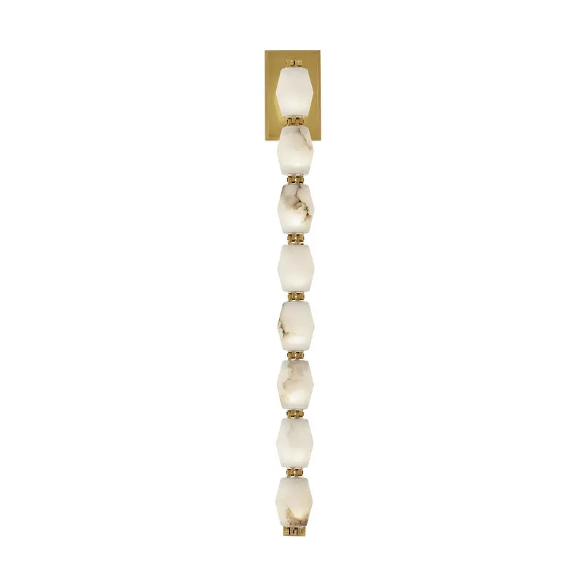 Track lighting for enhancing the architectureCollier Alabaster 28 Sconce