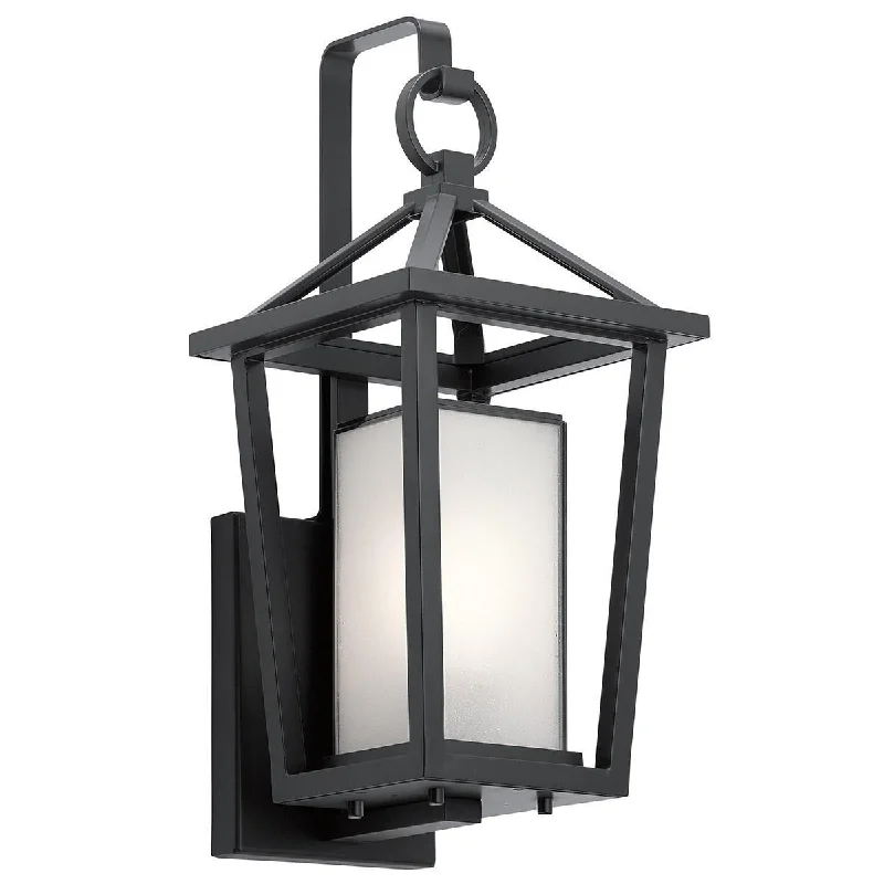 Corrosion - Resistant Industrial Lighting for Coastal FactoriesPai 17 in. Outdoor Wall Light Black Finish