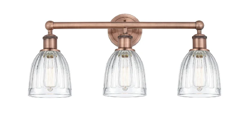 Industrial Lighting for Electronics ManufacturingEdison Three Light Bath Vanity