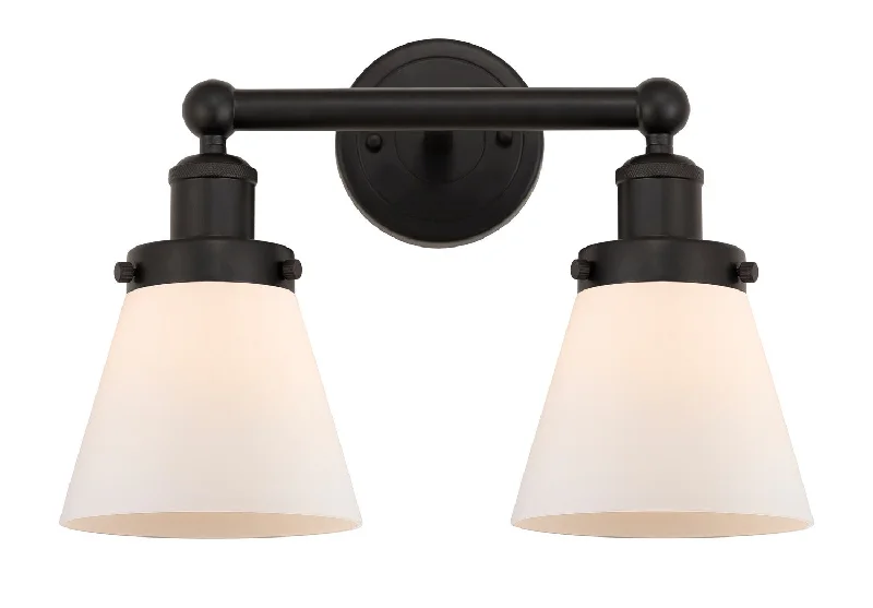 Waterproof Industrial Lighting for Wet AreasEdison Two Light Bath Vanity