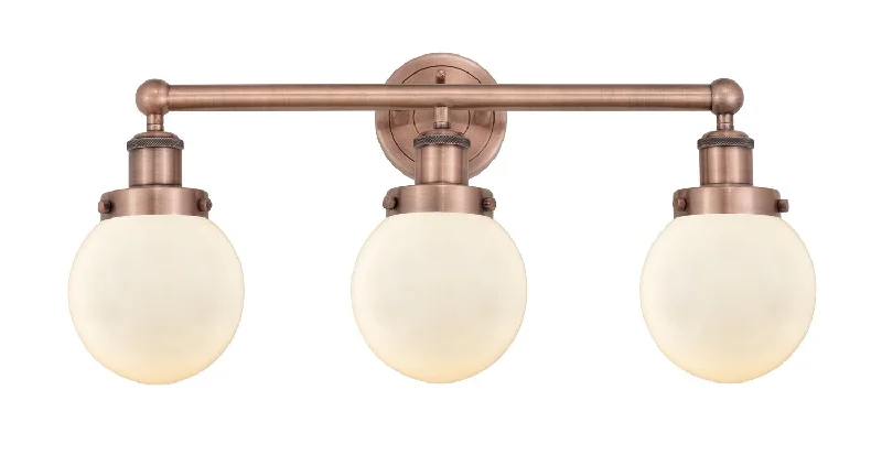 Industrial Emergency Lighting for Safety in FactoriesEdison Three Light Bath Vanity