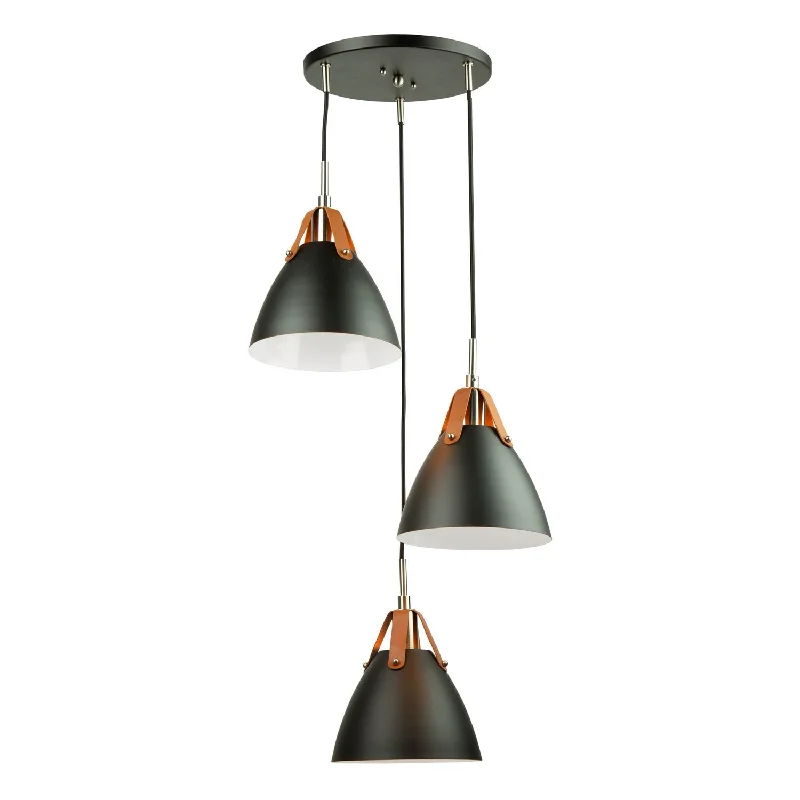 Track lighting with a minimalist track designTote Multi Light Pendant