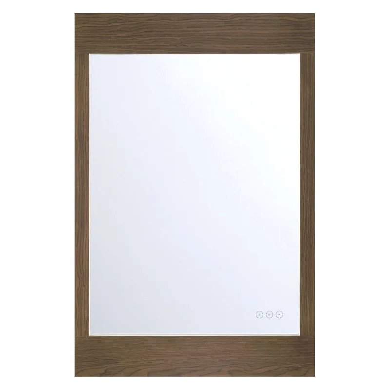 Waterproof track lighting for bathroomsMogaNo 24x36" LED Mirror