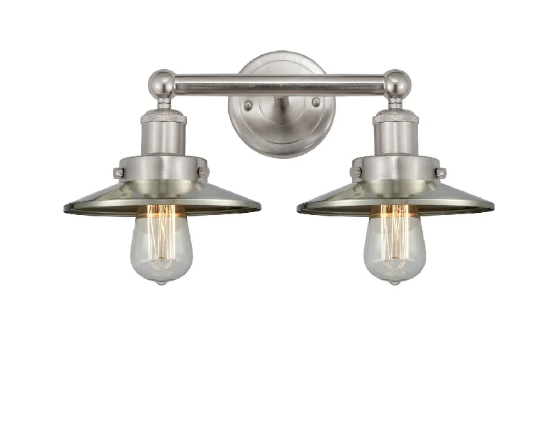 Corrosion - Resistant Industrial Lighting for Coastal FactoriesFranklin Restoration Two Light Bath Vanity