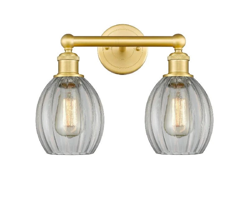 Dust - Resistant Industrial Lighting for Dirty WorkspacesEdison Two Light Bath Vanity