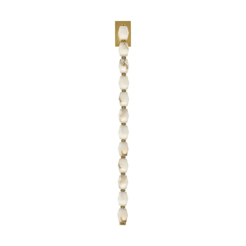 Track lighting for accentuating artworksCollier Alabaster 40 Sconce
