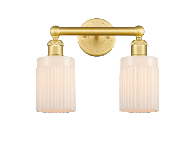 Industrial Lighting for Textile MillsEdison Two Light Bath Vanity