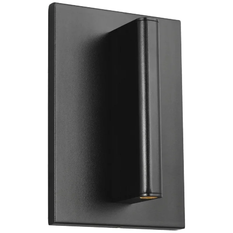 Industrial Emergency Lighting for Safety in FactoriesLloyds 7 In. LED Outdoor Wall Sconce Black Finish