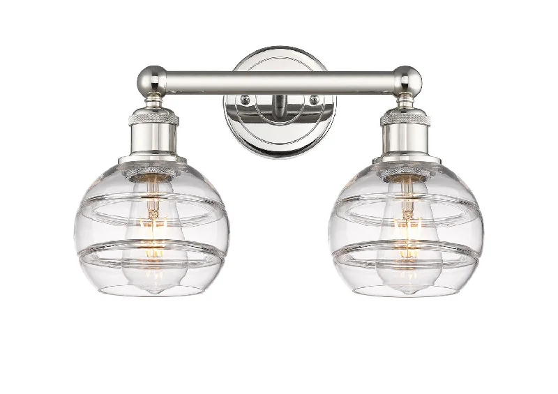 Adjustable Industrial Lighting for Flexible IlluminationEdison Two Light Bath Vanity