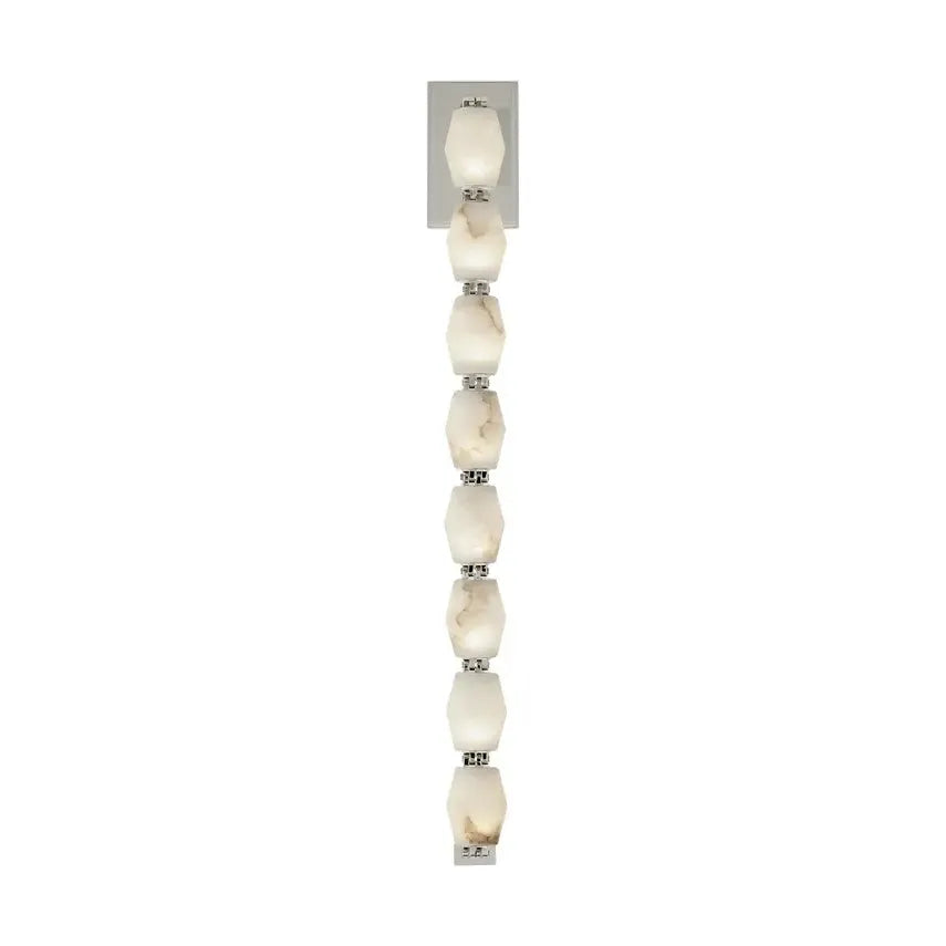 Track lighting with adjustable armsCollier Alabaster 28 Sconce