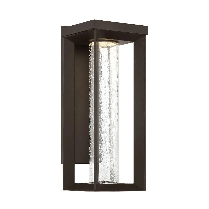 Industrial Emergency Lighting for Safety in FactoriesShore Pointe 19 in. LED Outdoor Wall Sconce Oil Rubbed Bronze Finish