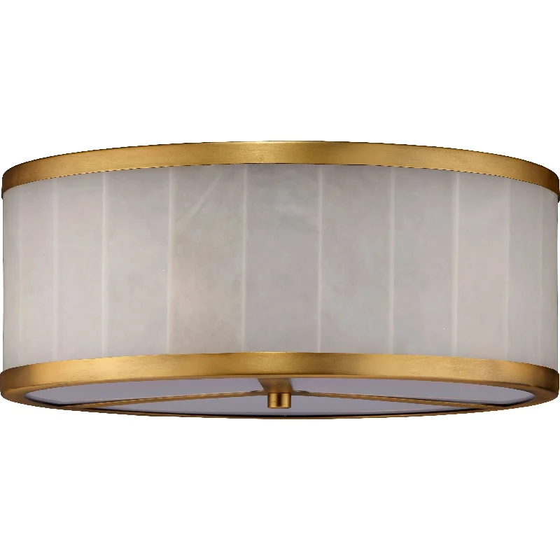 Track lighting for task lighting in workshopsUpsala Alabaster Flush Mount Ceiling Light