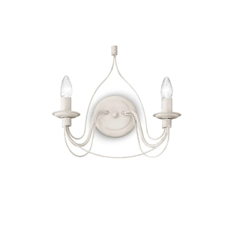 Track lighting for modernizing traditional interiorsCorte Wall Lamp - White/Rust Finish