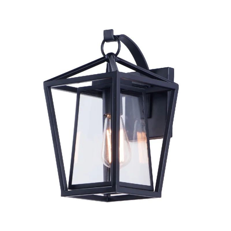 Industrial Lighting for Automotive Manufacturing PlantsArtisan 14 in. Outdoor Wall Light Black Finish