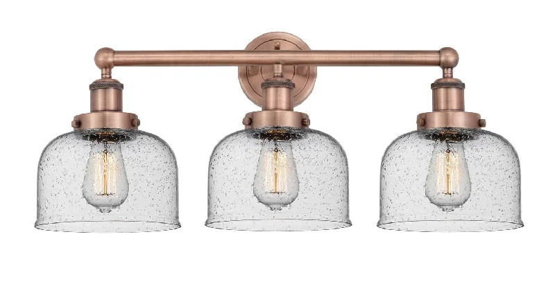 Industrial Exit Sign Lighting for Quick EvacuationEdison Three Light Bath Vanity