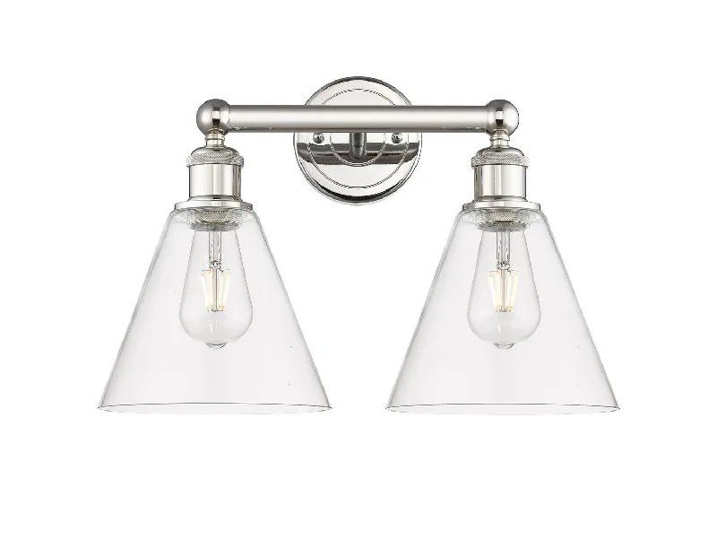 Industrial Lighting for Woodworking FactoriesDowntown Urban Two Light Bath Vanity