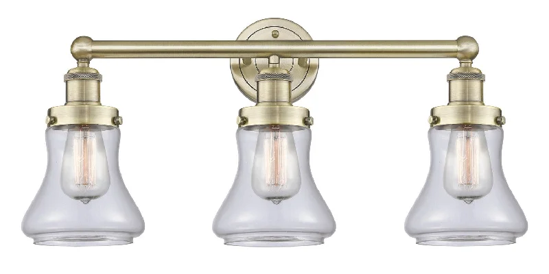Adjustable Industrial Lighting for Flexible IlluminationEdison Three Light Bath Vanity
