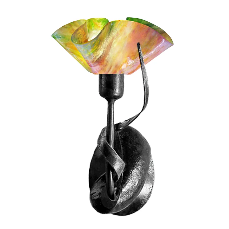 Track lighting with swivel heads for precise aimingJezebel® Lazy Daisy Sconce, Lily Style