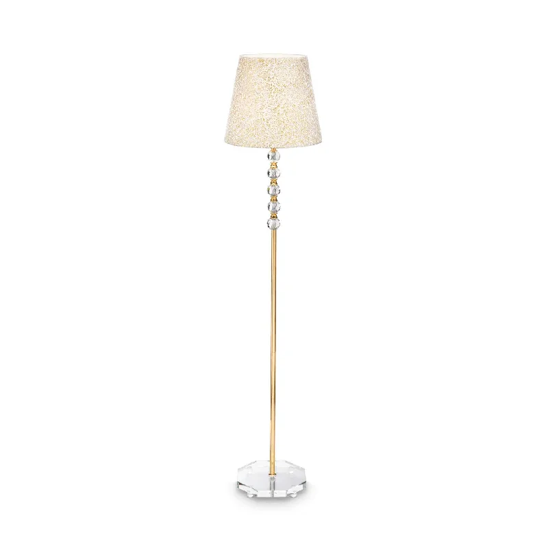 Wireless track lighting for easy installationQueen Table Light - Gold Finish