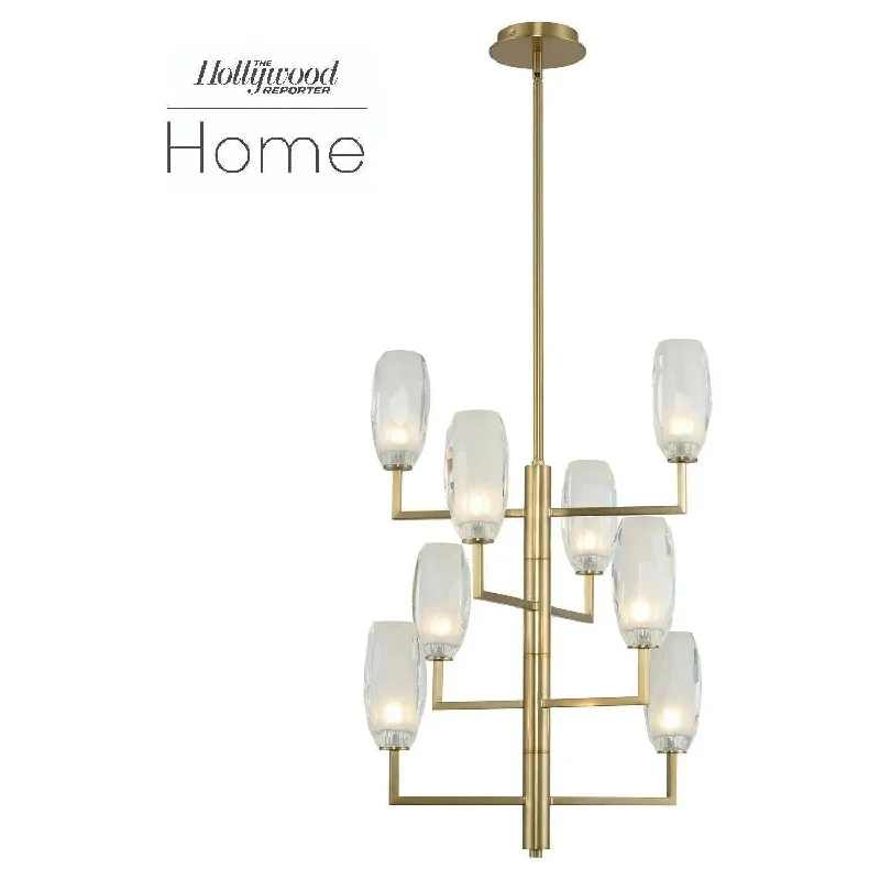 Track lighting for highlighting bookcasesJune LED Foyer Chandelier
