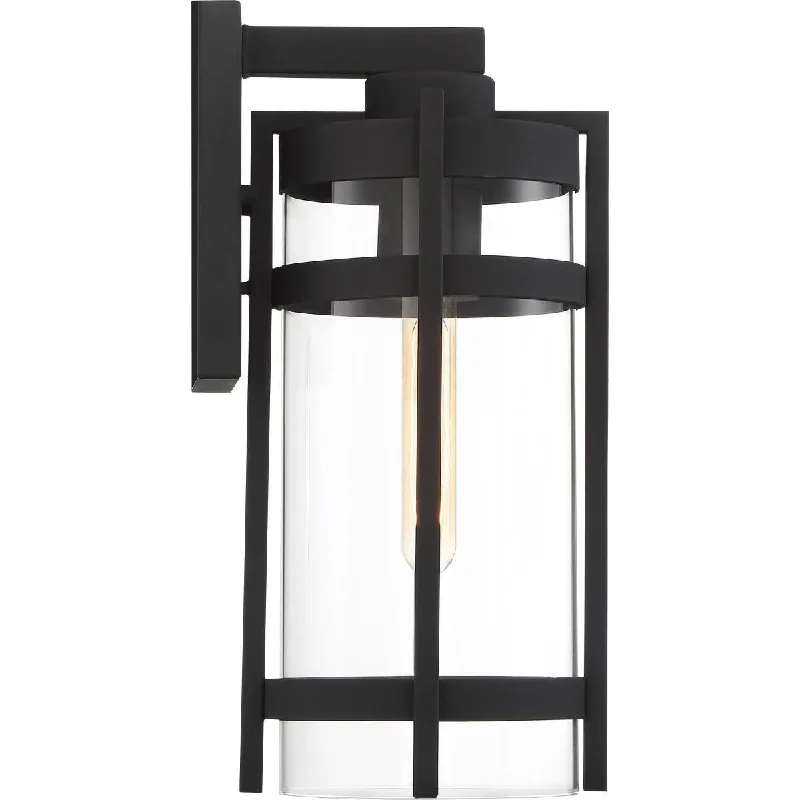 Industrial Emergency Lighting for Safety in FactoriesTofIn.o 16 In. Outdoor Wall Light Black Finish