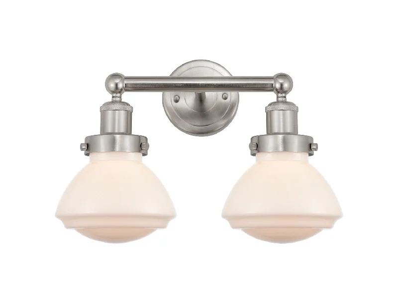 Shock - Resistant Industrial Lighting for Vibrating Machinery AreasEdison Two Light Bath Vanity