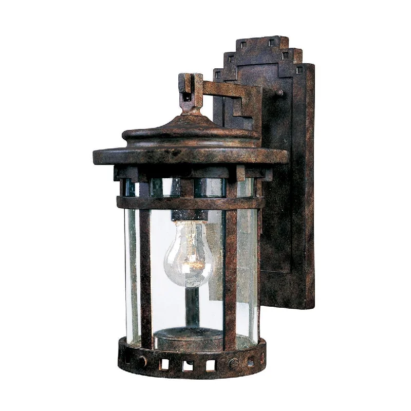 Industrial Lighting for Printing Press FacilitiesSanta Barbara DC 13 In. Outdoor Wall Light Bronze Finish