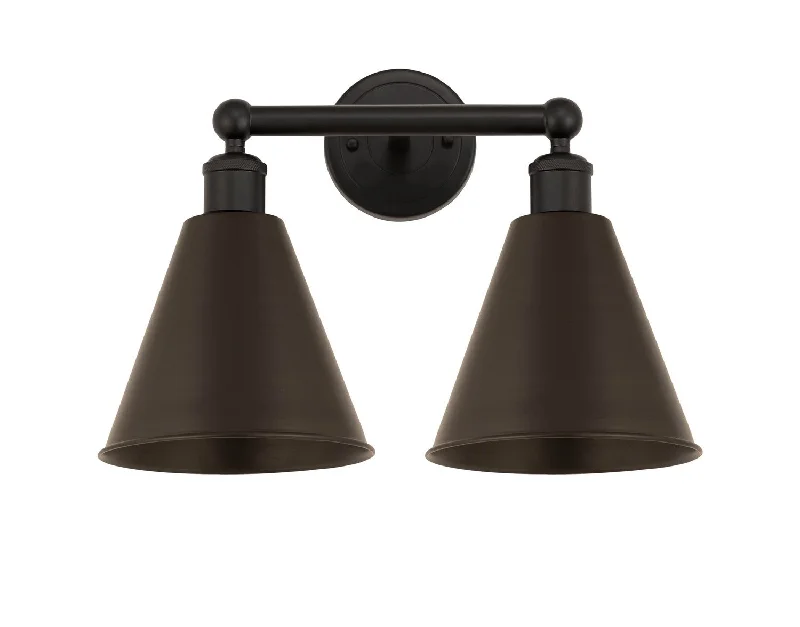 Industrial Lighting for Textile MillsDowntown Urban Two Light Bath Vanity