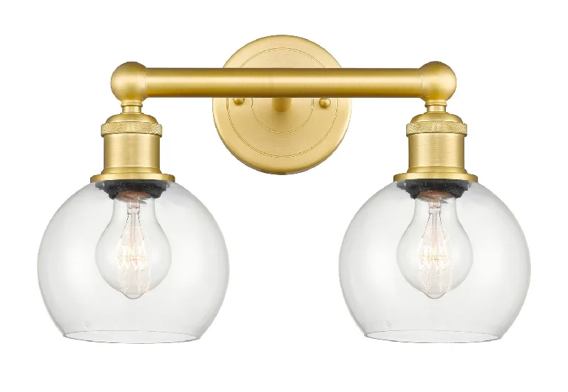 Industrial Lighting for Textile MillsEdison Two Light Bath Vanity