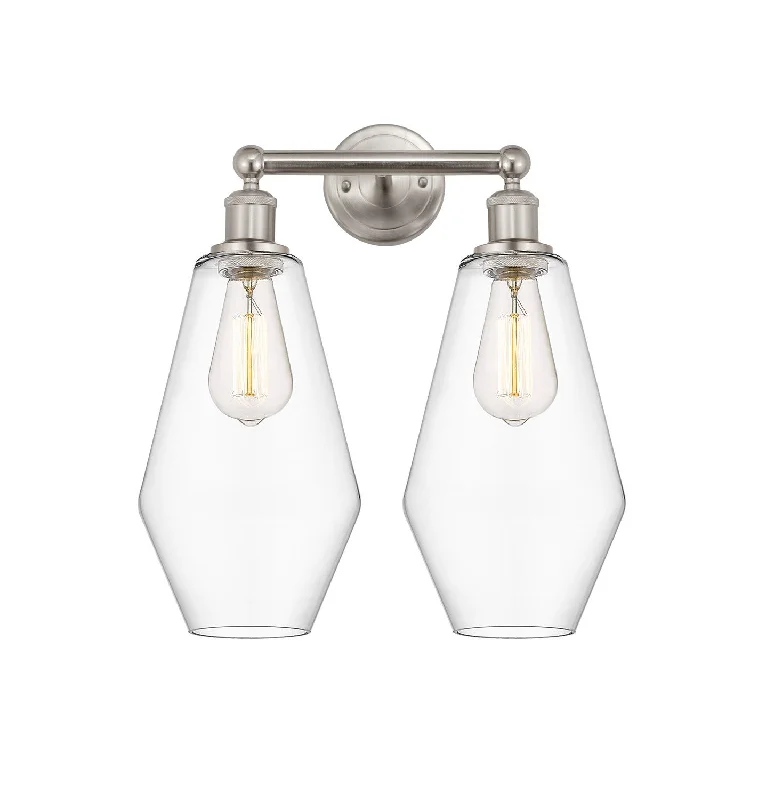 Industrial Wall - Mounted Lighting for Workshop WallsDowntown Urban Two Light Bath Vanity