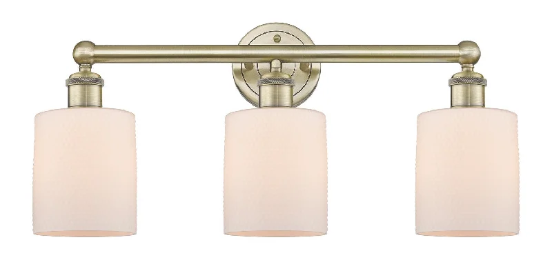 Shock - Resistant Industrial Lighting for Vibrating Machinery AreasEdison Three Light Bath Vanity