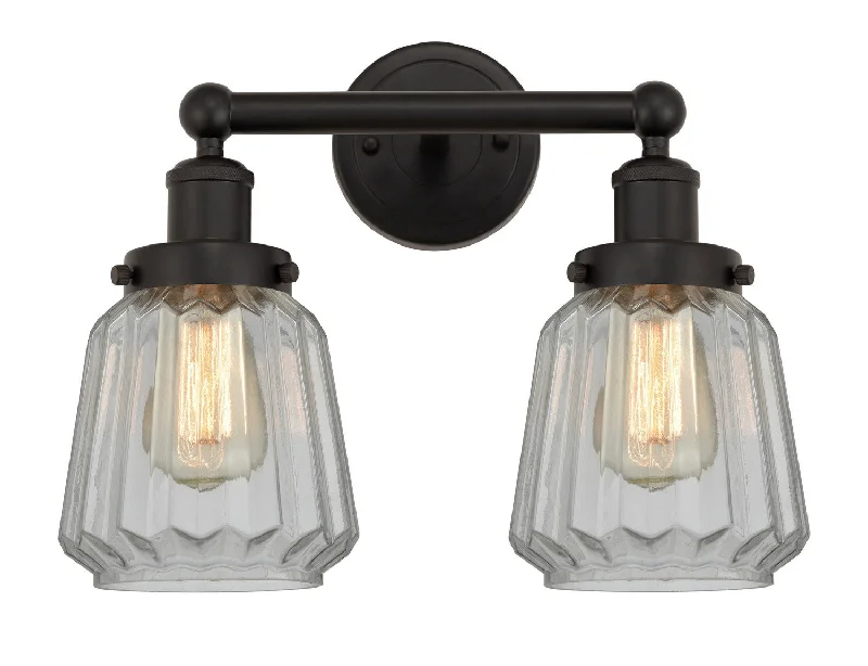 Adjustable Industrial Lighting for Flexible IlluminationEdison Two Light Bath Vanity
