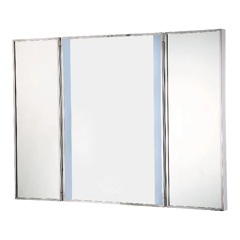 Track lighting for highlighting kitchen cabinetsTrias 31.5x43.5" LED Mirror