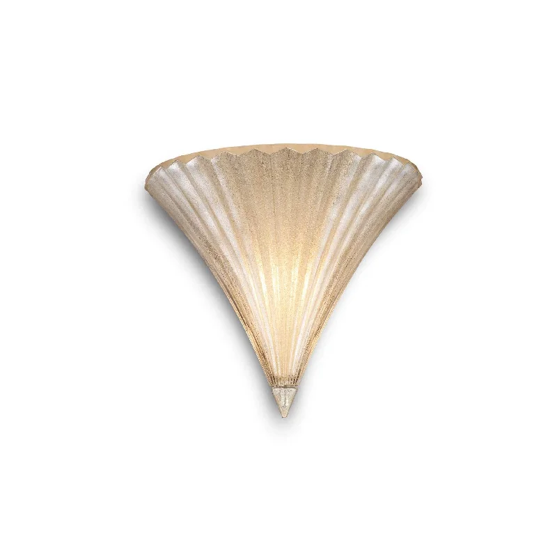 Adjustable track lighting for living roomsasian - inspired wall lamps with bamboo or paper shades for a zen - like Santa Wall Light - Gold/Clear Finish