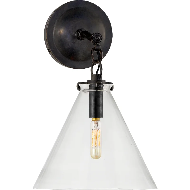 Track lighting with a long - lasting lifespanKatie Small Conical Sconce