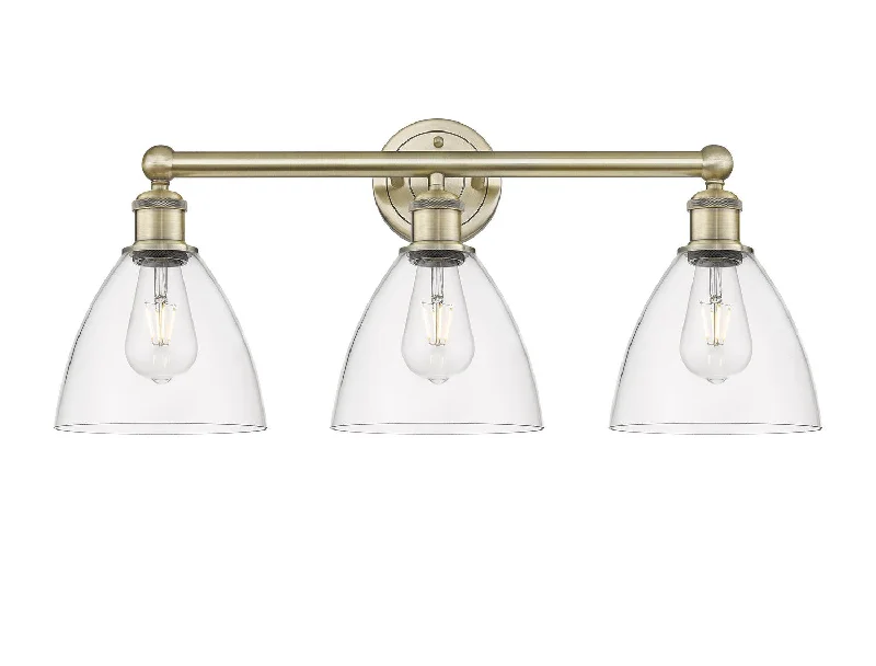Industrial Lighting for Electronics ManufacturingEdison Three Light Bath Vanity