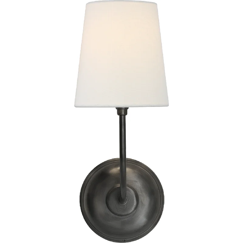 Track lighting for illuminating dining tablesVendome Single Sconce