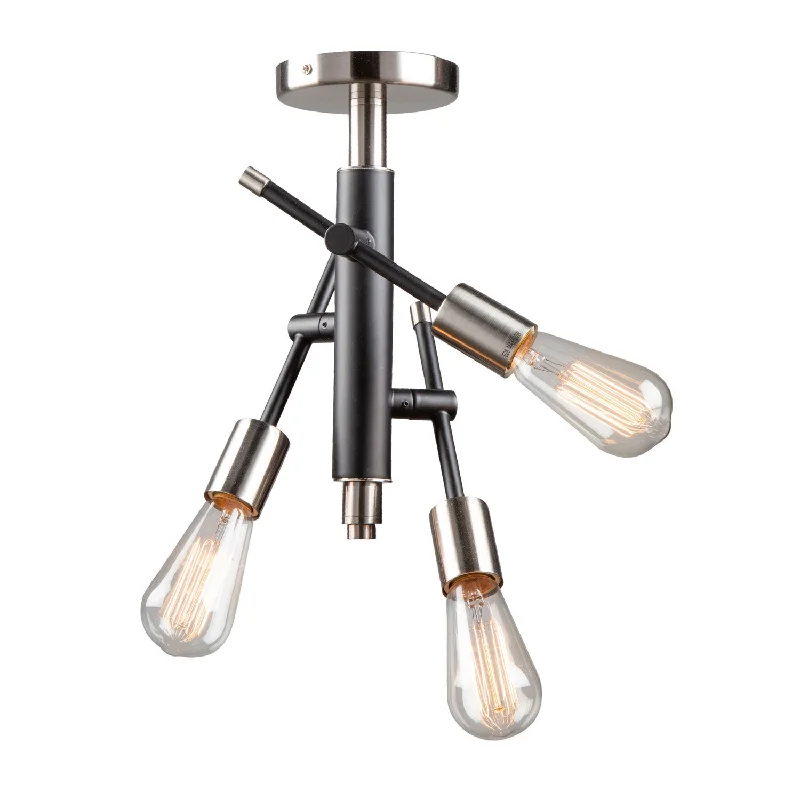 Adjustable track lighting for living roomsTruro Semi-Flush Mount